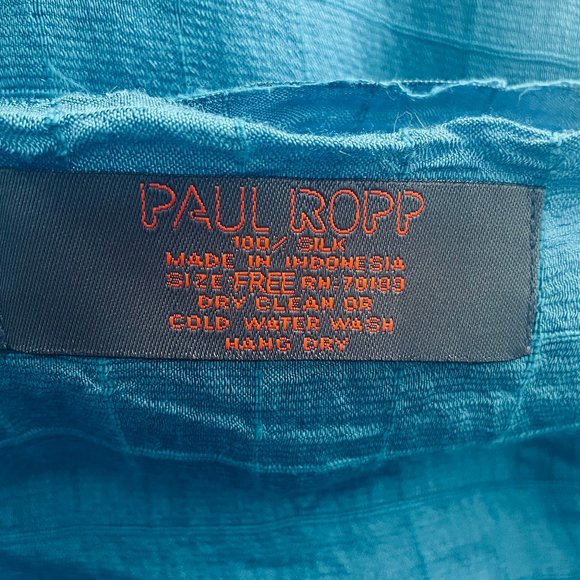 Gorgeous Luxury Silk Paul Ropp Scarf - Picture 4 of 7